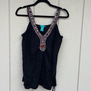 Aphorism Top With Beads L